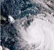  ?? FOTO: AP ?? Hurrikan „Maria“am Montag vor der Karibikins­el Dominica.