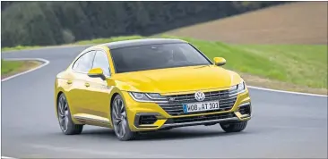  ?? [ Werk] ?? In R-Line betont sportlich angelegt: VW Arteon, das neue Topmodell von VW.