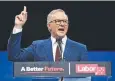  ?? ?? Labor leader Anthony Albanese in Brisbane.