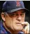  ??  ?? Former Boston Red Sox manager John Farrell