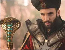  ?? Associated Press photo ?? This image released by Disney shows Marwan Kenzari as Jafar in Disney’s live-action adaptation of the 1992 animated classic “Aladdin.”