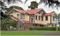  ?? MURRAY WILSON/STUFF ?? Public opinion opposes Palmerston North City Council plans to disband the trust board that manages Caccia Birch House.