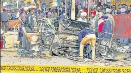  ?? HT FILE ?? The twin blasts that occurred on January 31, 2017, ahead of the Punjab assembly polls had left seven people dead.