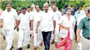  ?? ?? Health Minister Ma Subramania­n at Kanniyakum­ari GH