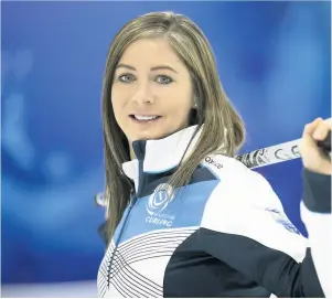  ??  ?? Support Eve Muirhead grew up in Highland Perthshire