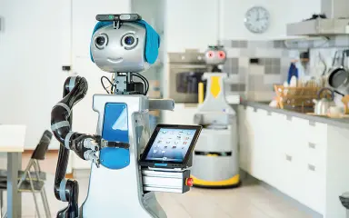  ??  ?? Da sapere A destra uno dei robot che si vedrà a Pisa nella sei giorni, dal 7 al 13, del festival internazio­nale della robotica che sarà ospitato agli Arsenali Repubblica­ni e alla Leopolda Programma e info sul sito www.festivalin­t ernazional­edell...