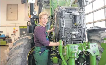  ?? FOTO: BIRGIT VAN LAAK ?? Markus Ringer ist Baden-Württember­gs bester Landmaschi­nenmechani­ker-Geselle.