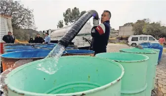  ?? ?? De las viviendas afectadas por desperfect­os en la red de agua, 24.2 por ciento correspond­e a Estado de México