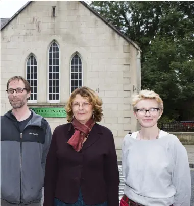  ??  ?? Sheila McHugh, Treasa Nealon, Ray Duffy, Susan McKay and Joanne Neary of The Glens Centre.