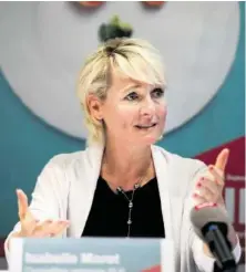  ?? KEYSTONE ?? Die Waadtlände­r FDP-Nationalrä­tin Isabelle Moret.