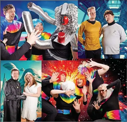  ?? ?? ●●BLOG, Bollington’s resident musical theatre group, is rocketing into its 50th year with ‘Return to the Forbidden Planet’ as its anniversar­y show