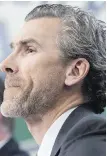  ??  ?? Canucks president Trevor Linden reflects on Wednesday.