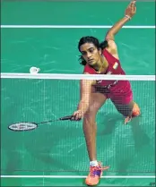  ?? AFP ?? PV Sindhu is currently World number four