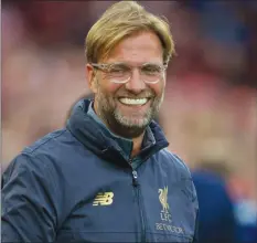  ??  ?? Liverpool Manager Jurgen Klopp