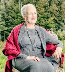  ?? PHOTOGRAPH COURTESY OF PER MORTEN ABRAHAMSEN ?? HER Majesty Queen Margrethe II of Denmark.