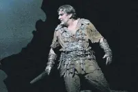  ??  ?? Simon O’Neill as Siegmund in Die Walkure at the Metropolit­an Opera, New York.