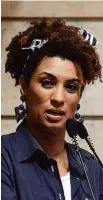  ?? Renan Olaz/Divulgação Câmara do Rio ?? A vereadora Marielle Franco, assassinad­a em 2018