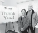  ??  ?? Volunteer coordinato­r Linda Silva, left, and her husband Bill are both from Kent Island.