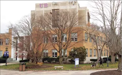  ?? Christian Abraham / Hearst Connecticu­t Media ?? A view of the University of Bridgeport campus.