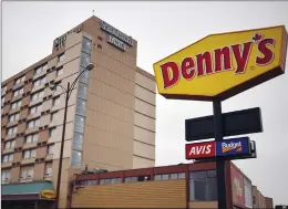  ?? LETHBRIDGE HERALD PHOTO BY TIJANA MARTIN ?? A video recorded inside Denny’s involving a verbal incident was posted to social media platforms on Tuesday evening and has since gone viral.