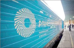  ?? (Courtesy pic) ?? The new PRASA trains on July 13, 2015 in Pretoria, South Africa. PRASA insists that the media reports on its new locomotive­s were incorrect and misleading.