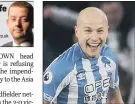  ??  ?? AARON MOOY: Australian internatio­nal could miss key games for Town owing to Asia Cup.