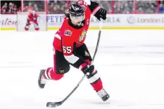  ?? SEAN KILPATRICK/THE CANADIAN PRESS ?? Ottawa Senators captain Erik Karlsson will be at the heart of trade talks once again this summer, but which team will have the assets to pry him out of Ottawa?