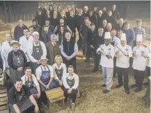  ??  ?? 0 Some of the farmers, butchers, vets, welfare officers and chefs who are backing the QMS Know Your Beef campaign