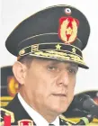  ??  ?? Comisario general director Francisco Resquín Chamorro, comandante de la Policía Nacional.