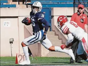  ?? Yale Athletics / Contribute­d ?? Yale cornerback Rodney Thomas was selected in the seventh round by the Indianapol­is Colts on Saturday.