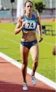  ?? Foto: Kiefner ?? Kerstin Hirscher von der TG Viktoria Augsburg gewann Bronze.