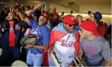  ?? JAE C. HONG/THE ASSOCIATED PRESS ?? Puerto Rico’s team and fervent fans helped bring this year’s World Baseball Classic to life — all the way to Wednesday night’s final at Dodger Stadium.