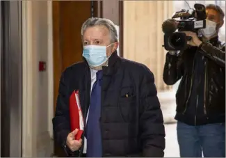  ?? (Photo PQR/LA Provence) ?? Le parquet a requis deux ans de prison ferme contre Jean-noël Guérini.
