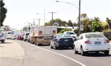  ?? ?? Traffic mayhem in Warragul and Drouin is the focus of lobbying efforts by Baw Baw Shire.