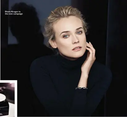  ??  ?? Diane Kruger in the new campaign