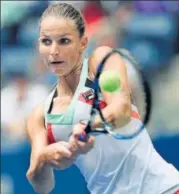  ?? AFP ?? Karolina Pliskova beat Shuai Zhang 36, 75, 64.