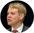  ??  ?? Education Minister Chris Hipkins