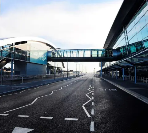  ??  ?? A key part of Ireland’s infrastruc­ture, Dublin airport’s Terminal 2 was seen as by some as a ‘white elephant’ when it opened