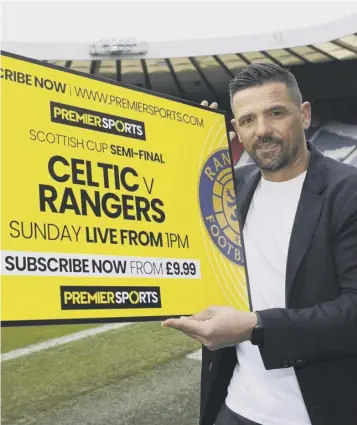  ?? ?? Former Rangers striker Nacho Novo holds some strong opinions on his old club’s midfield