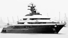  ??  ?? The superyacht ‘Equanimity’ was brought to Port Klang on Aug 7 after the Indonesian authoritie­s handed it to Malaysia.