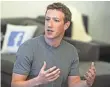  ?? MARTIN E. KLIMEK, USA TODAY ?? “Another great quarter,” CEO Mark Zuckerberg said.