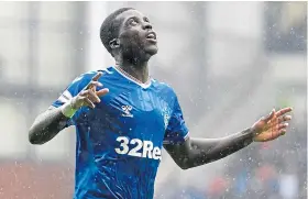  ?? Picture: PA. ?? Sheyi Ojo came close to giving Rangers an early lead.