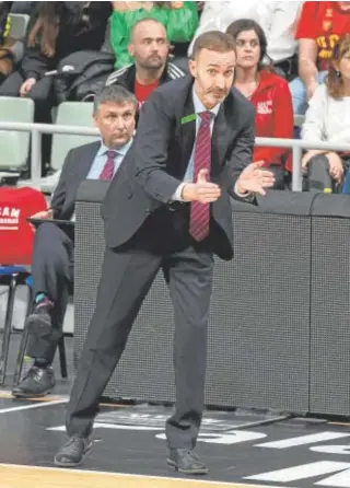  ?? // EFE ?? Sito Alonso, entrenador del UCAM Murcia