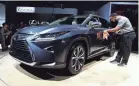  ??  ?? Lexus’ new family-sized version of the RX SUV. ROBERT HANASHIRO/USA TODAY