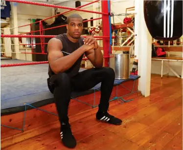  ??  ?? WE HAVE HISTORY: Dubois [above] is still a long way below world championsh­ip level, despite reportedly doing very well with Joshua in sparring