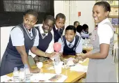  ?? ?? Pupils conducting an experiment as part of the activities during the event. This activity helped our future scientists learn the importance of having patience and never giving up.