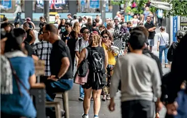  ?? JASON DORDAY/STUFF ?? Auckland is already too crowded for its level of infrastruc­ture. Do we want similar crowding in our regions too, asks a letter writer.