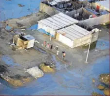  ?? AP ?? Los barrios más pobres han sido muy golpeados por el mal tiempo.