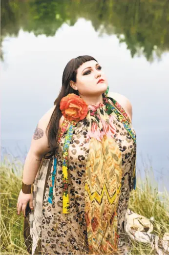  ?? Mary McCartney / Capitol Publicity ?? Beth Ditto returns to her Southern roots in “Fake Sugar,” her first solo album. She sang vocals for the punk-pop band Gossip for nearly two decades.