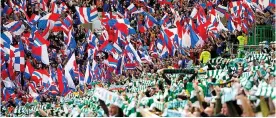  ??  ?? Sectarian divide: The Football Act has been heavily criticised